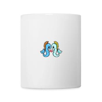 Seahorse Couple Valentine's Day - Mug - white - Front