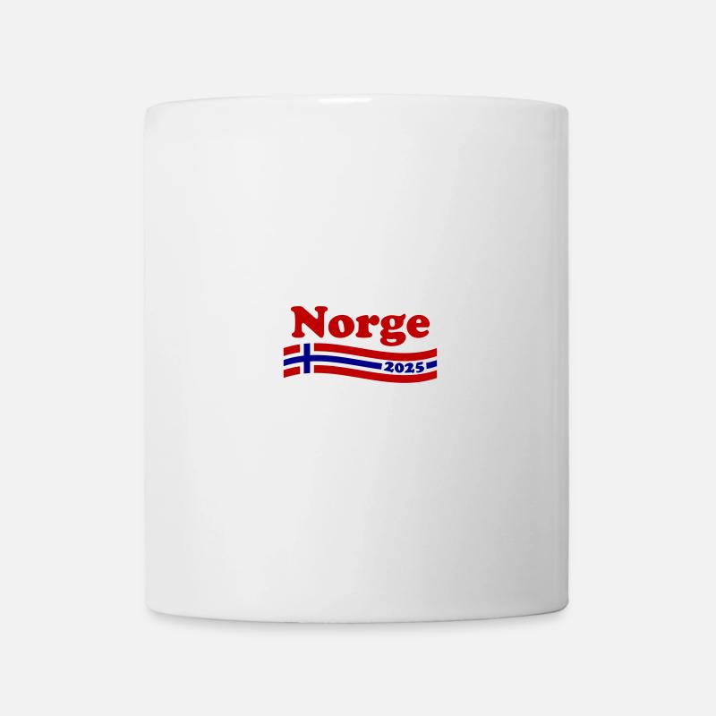 Norwegen 2025 Norge - Tasse - Weiß