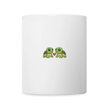 Turtle Couple Valentine's Day - Mug - white - Front