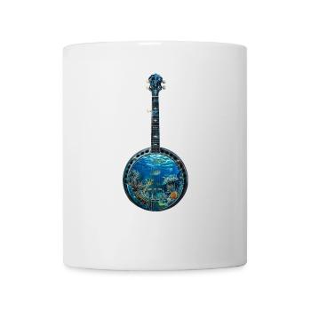 Fisch Banjo - Tasse - Weiß - Vorne