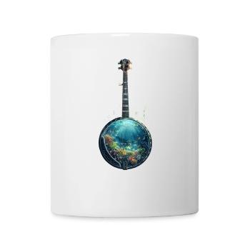 Fisch Banjo - Tasse - Weiß - Vorne