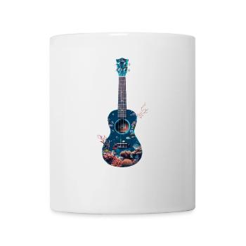 Fisch Ukulele - Tasse - Weiß - Vorne