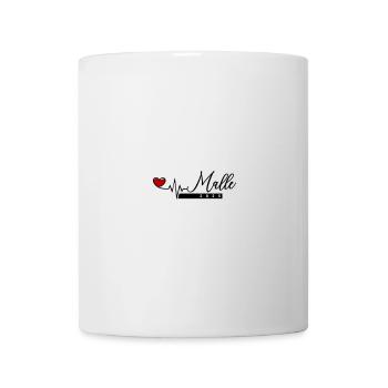 Malle 2025 Herzschlag Puls - Tasse - Weiß - Vorne