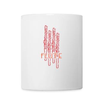 Flûte Cuivres Musique Concert Flûte Flûtiste - Mug blanc - blanc - Devant