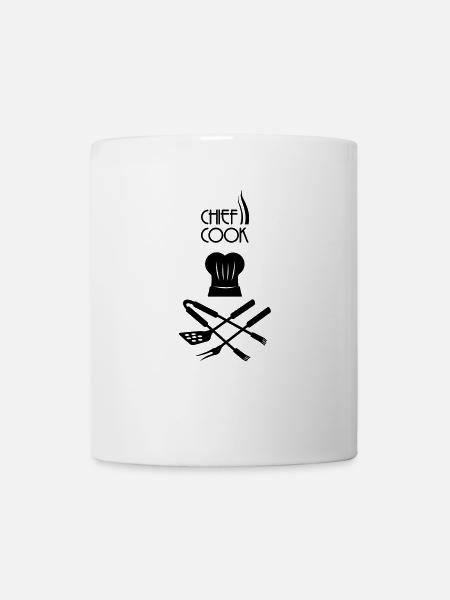 cuisinier - Mug blanc - blanc