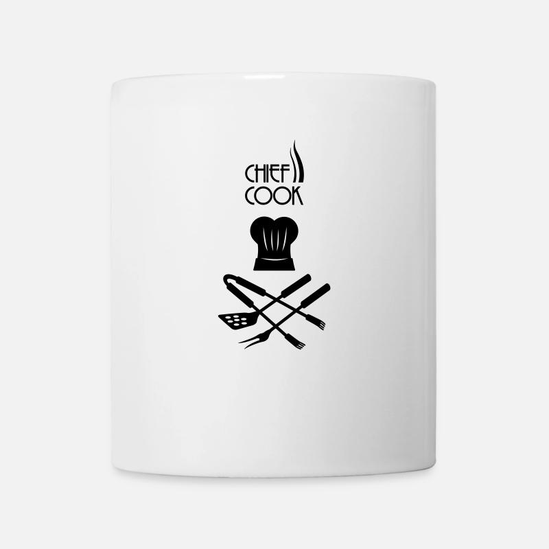 cuisinier - Mug blanc - blanc