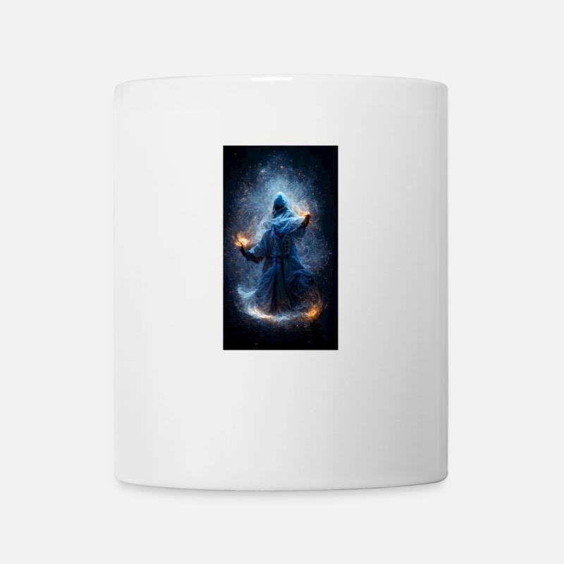 Magicien Bleu - Mug blanc - blanc