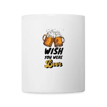Bier - cooler Spruch fürs Festival - Tasse - Weiß - Vorne