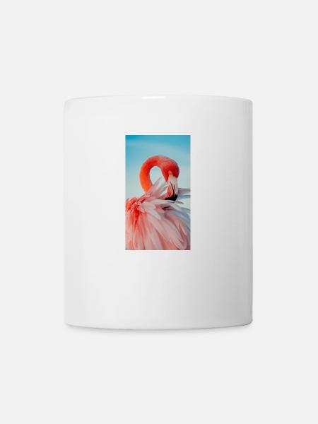 Flamingo Kollektion - Tasse - Weiß