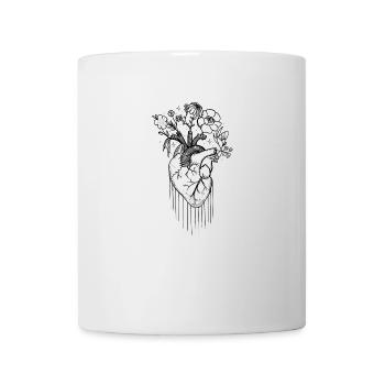 BLOOMING LOVE - Tasse - Weiß - Vorne