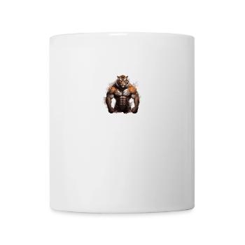 Tiger Muscles Bodybuilding Beast - Mug blanc - blanc - Devant