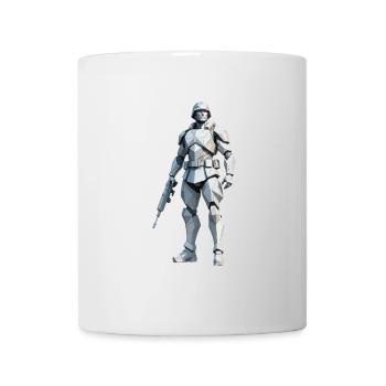 Soldier - Low Poly Army Design - Mug - white - Front