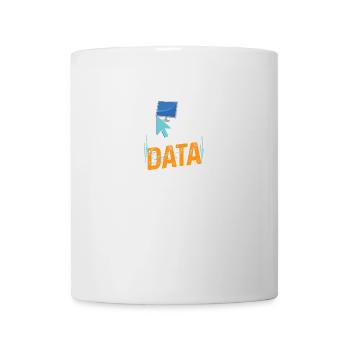 Easily distracted by data for data analysts - Mug - white - Front