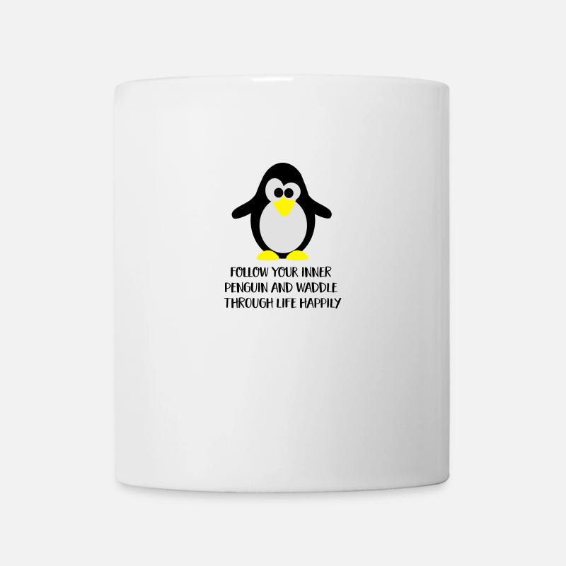 Pinguin - Tasse - Weiß