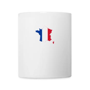 Frankreich - Tasse - Weiß - Vorne