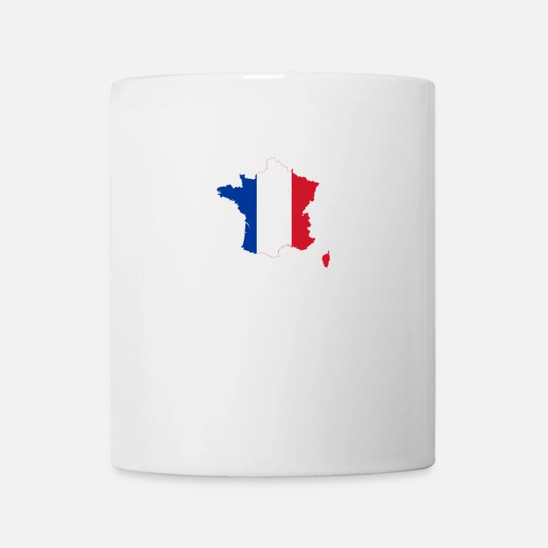 Frankreich - Tasse - Weiß
