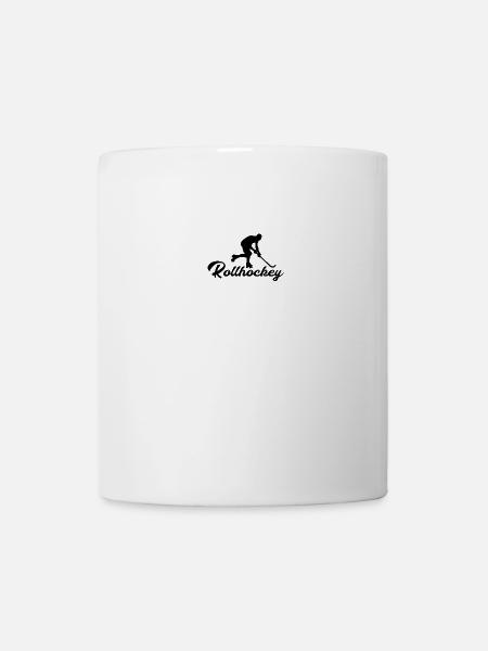 Roller hockey, cadeau parfait, anniversaire - Mug blanc - blanc