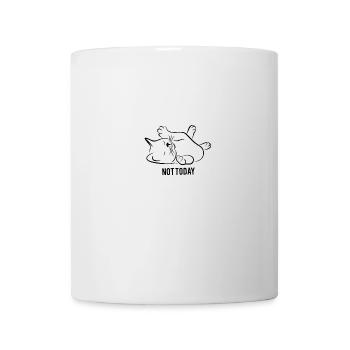 Not today, Just chill2 - Tasse - Weiß - Vorne