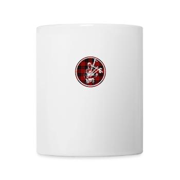 Cadeau de cornemuse en Écosse - Mug blanc - blanc - Devant