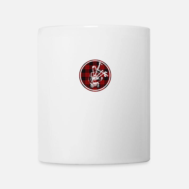 Cadeau de cornemuse en Écosse - Mug blanc - blanc