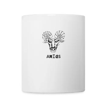 Sternzeichen Widder - Tasse - Weiß - Vorne