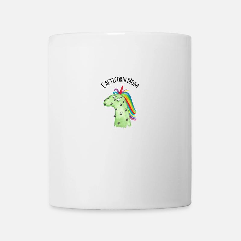 Cacticorn Mom - Tasse - Weiß