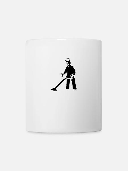 sensenmann - Tasse - Weiß