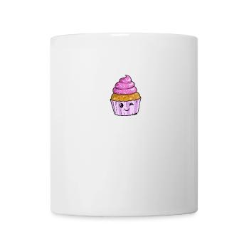 Muffin Törtchen Cupcake Kuchen Gebäck Süßigkeiten - Tasse - Weiß - Vorne