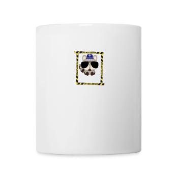 Police raton laveur, policier, flics, animal policier - Mug blanc - blanc - Devant