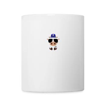 Vache à la police Vache à la police Animaux de la police Flics - Mug blanc - blanc - Devant