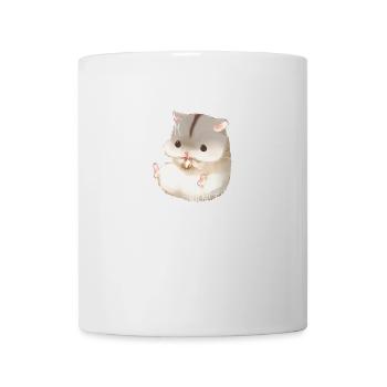 team hamster - Mug blanc - blanc - Devant