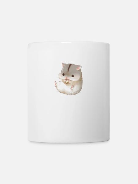 team hamster - Mug blanc - blanc