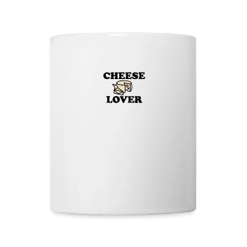 Cheese Lover Shirt - Mug blanc - blanc - Devant
