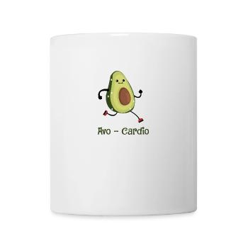 Cardio AVOCADO Sports - Mug - white - Front