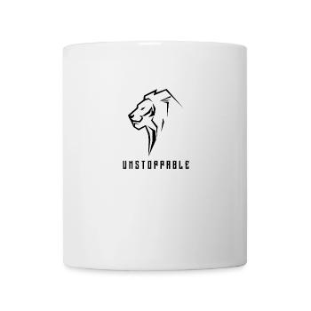 Löwen Motivation - Tasse - Weiß - Vorne