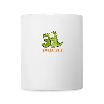 3rd Birthday 3 years T-Rex Dino Birthday Party - Mug - white - Front