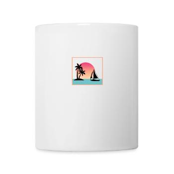 Sail boat - Mug - white - Front