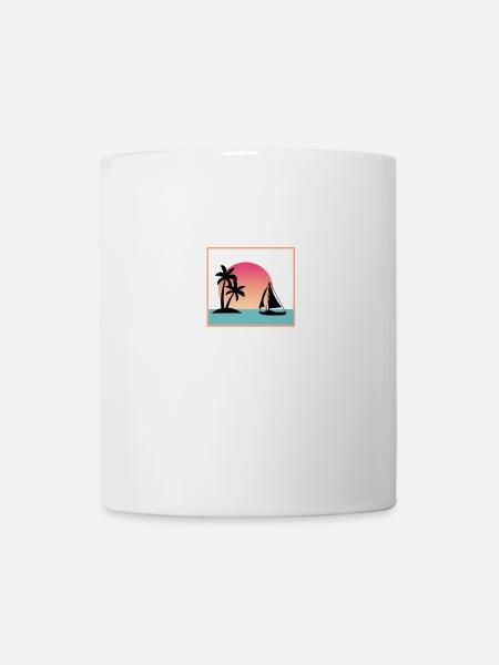 Sail boat - Mug - white