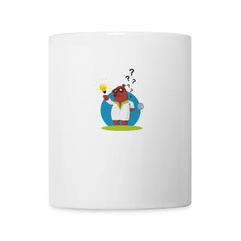 Explainer bear - Mug - white - Front