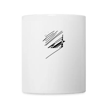 Dashes and lines for lateral thinkers - Mug - white - Front
