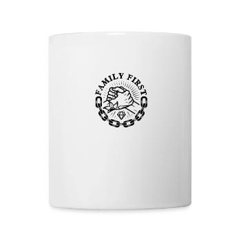 Family First Family Friendship siblings - Mug - white - Front