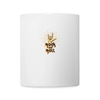 Rock and Roll - Tasse - Weiß - Vorne