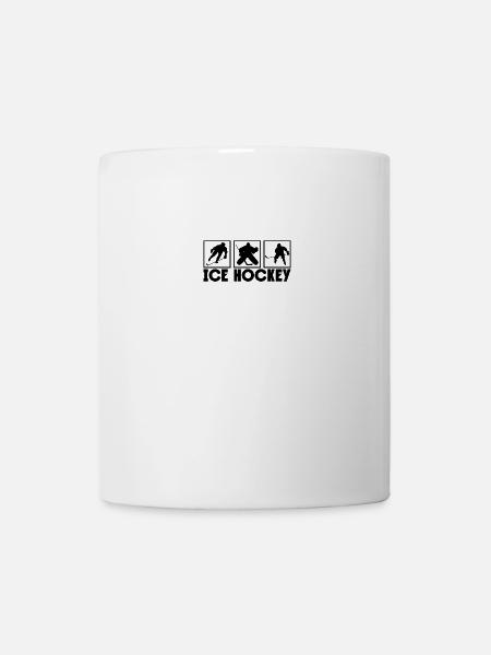 Ice hockey - Tasse - Weiß