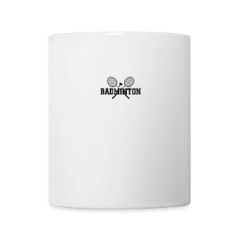 badminton - Mug - white - Front
