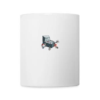 Tastatur Keyboard Computer PC Nerd Löschen Delete - Mug - white - Front