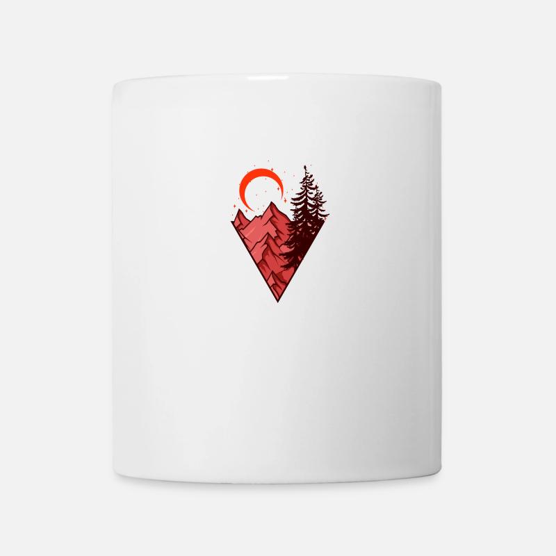 paysages - Mug blanc - blanc