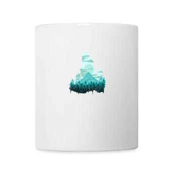 Wild Wild Wolf Wilderness Outdoor Forest - Mug - white - Front