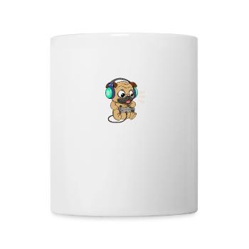 Pug Dog Puppy Gamer Gaming Online Video Game - Mug - white - Front