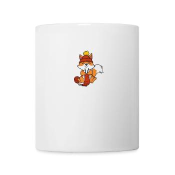 Winter Stricken Fuchs - Tasse - Weiß - Vorne