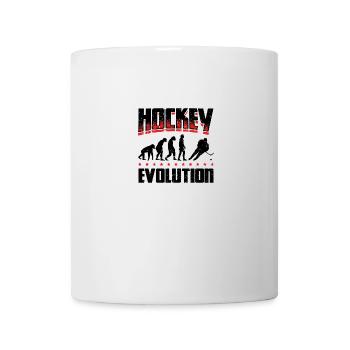 Evolution Hockey Eishockey Team Eishockey - Tasse - Weiß - Vorne